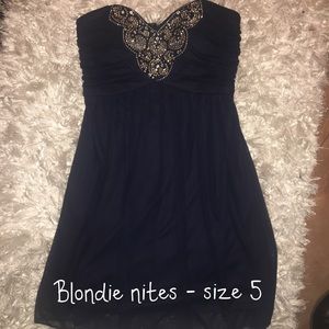 Navy prom/Homecoming/cocktail dress
